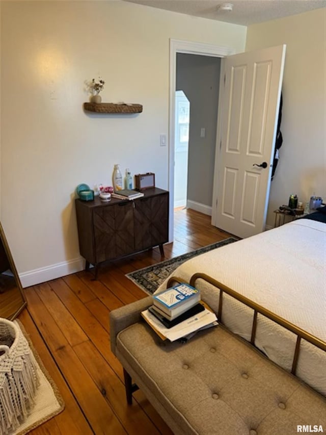 3119 15th St Unit C, Moline, IL 61265 - bedroom featuring wood-type flooring
