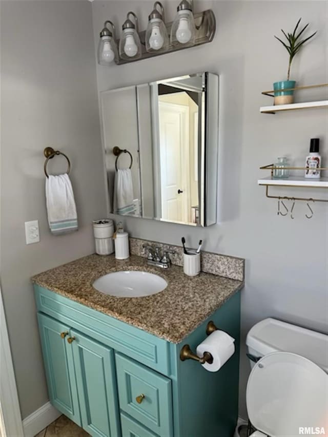 3119 15th St Unit C, Moline, IL 61265 - bathroom with vanity and toilet