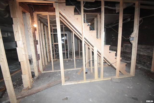 1116 Arlington Ave, Davenport, IA 52803 - view of unfinished below grade area