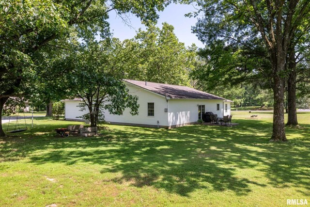 4182 Baptist Camp Rd, Carterville, IL 62918 - view of grassy yard