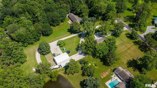 4182 Baptist Camp Rd, Carterville, IL 62918 - aerial view