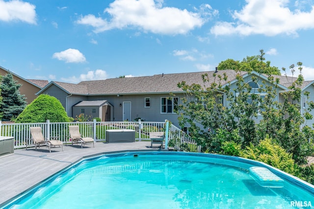 27062 238th St, Le Claire, IA 52753 - outdoor pool with a deck
