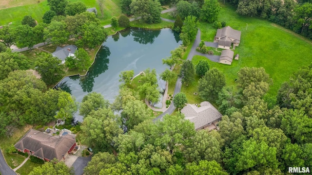 10415 Chayla Rd, Marion, IL 62959 - drone / aerial view of a large body of water
