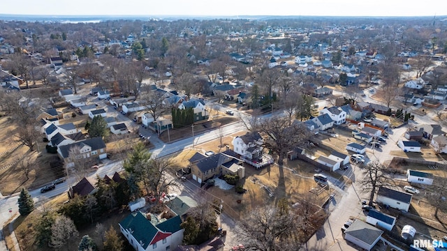 922 W Lombard St, Davenport, IA 52804 - aerial view of property's location with nearby suburban area