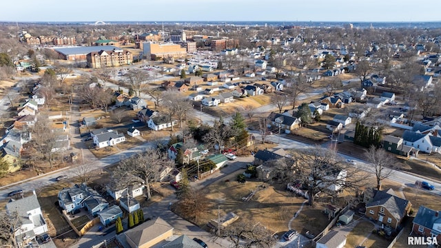 922 W Lombard St, Davenport, IA 52804 - aerial view of property's location featuring nearby suburban area