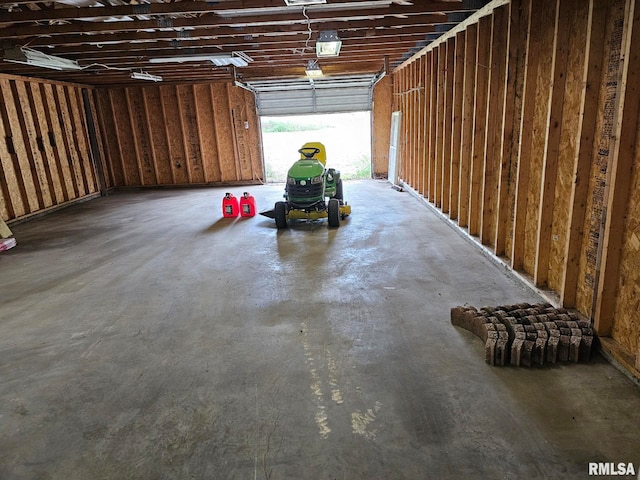 911 4th St, New Boston, IL 61272 - view of garage