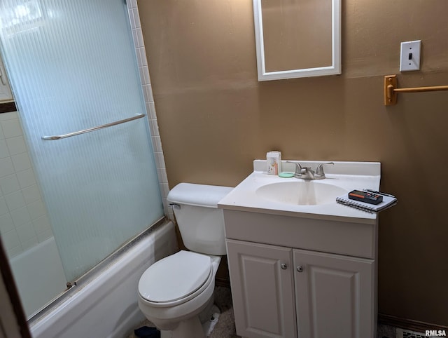 1507 N Lincoln Ave, Davenport, IA 52804 - bathroom featuring vanity and enclosed tub / shower combo