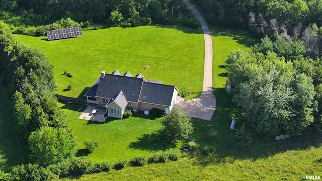4581 180th St, Clinton, IA 52732 - aerial view of property and surrounding area