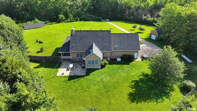 4581 180th St, Clinton, IA 52732 - view from above of property