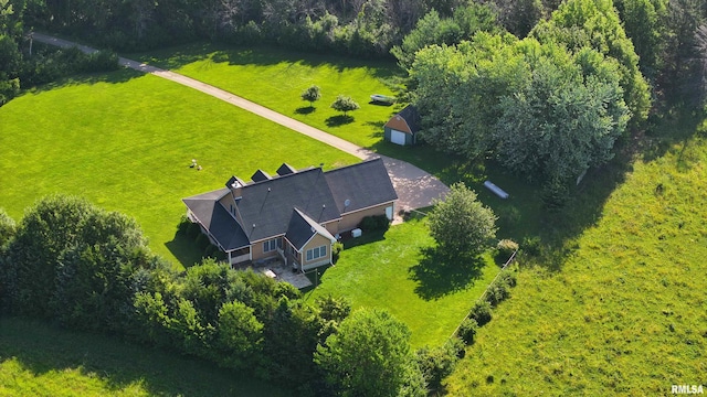4581 180th St, Clinton, IA 52732 - aerial view of property and surrounding area