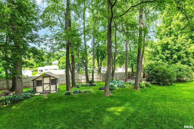 905 Bridgeview Place, Le Claire, IA 52753 - fenced backyard featuring a storage unit