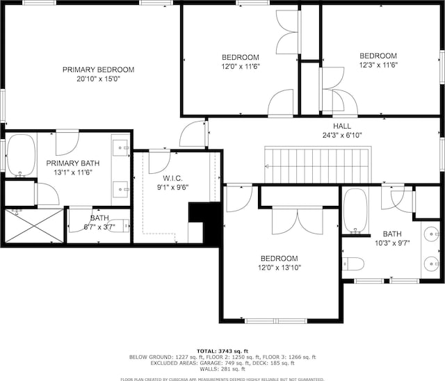 5727 Charlie Chase Ln, Bettendorf, IA 52722 - view of floor plan / room layout