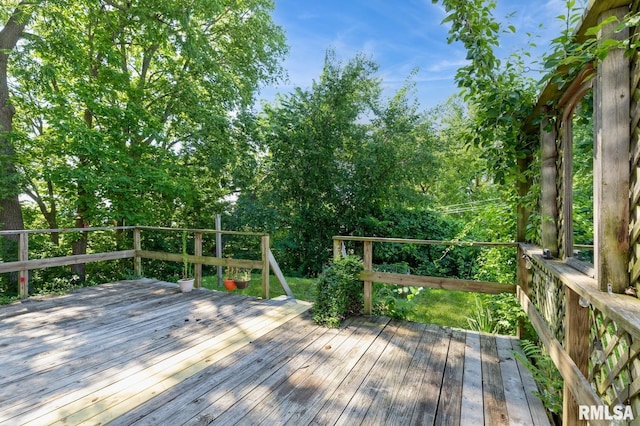 1808 E 12th St, Davenport, IA 52803 - view of deck