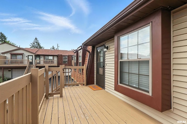 4011 Lillie Ave Unit 106, Davenport, IA 52806 - view of wooden deck