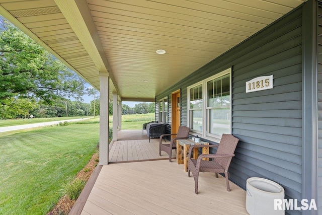 11815 Rte 84 N, Port Byron, IL 61275 - porch with a yard