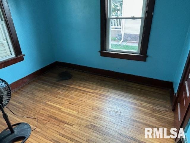 712 Roosevelt Ave, Kewanee, IL 61443 - unfurnished room with wood finished floors