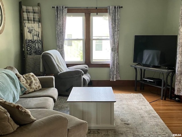 114 S State St, Annawan, IL 61234 - living room with wood finished floors