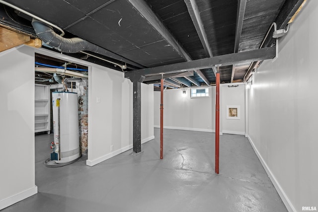 2664 Fair Ave, Davenport, IA 52803 - below grade area with water heater and baseboards