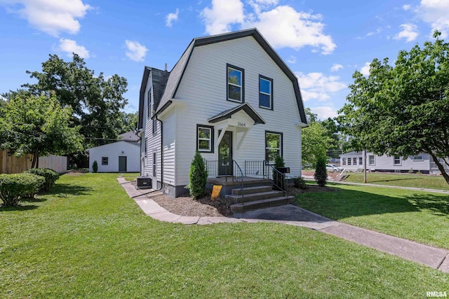 2664 Fair Ave, Davenport, IA 52803 - colonial inspired home featuring a gambrel roof