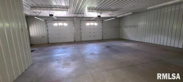 6899 Riverview Rd, Thomson, IL 61285 - garage with a garage door opener