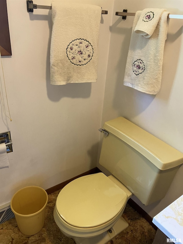 200 S Main St, Annawan, IL 61234 - half bath featuring toilet and baseboards