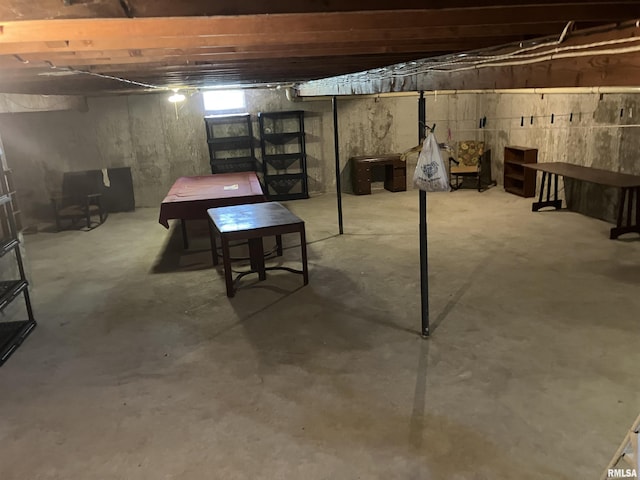 200 S Main St, Annawan, IL 61234 - view of unfinished basement