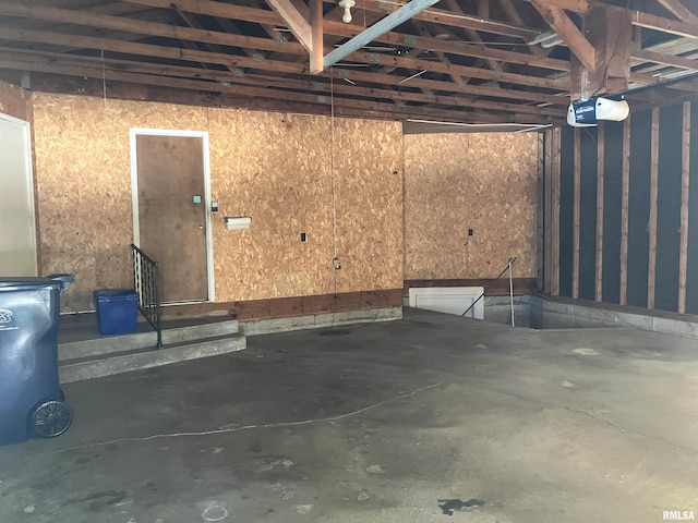 200 S Main St, Annawan, IL 61234 - garage featuring a garage door opener