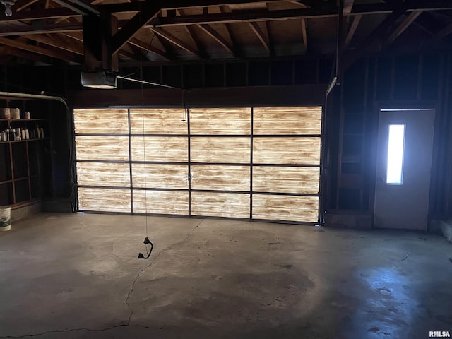 200 S Main St, Annawan, IL 61234 - garage featuring a garage door opener