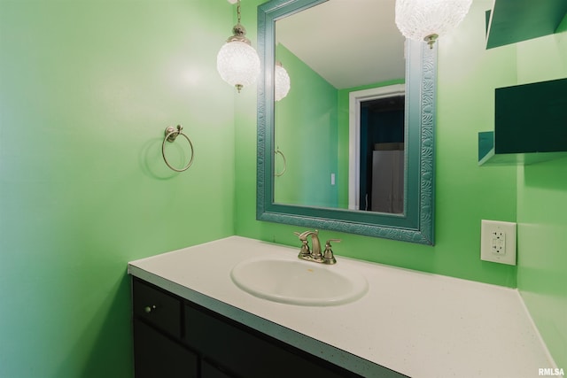 1506 E Oak St, West Frankfort, IL 62896 - bathroom with vanity