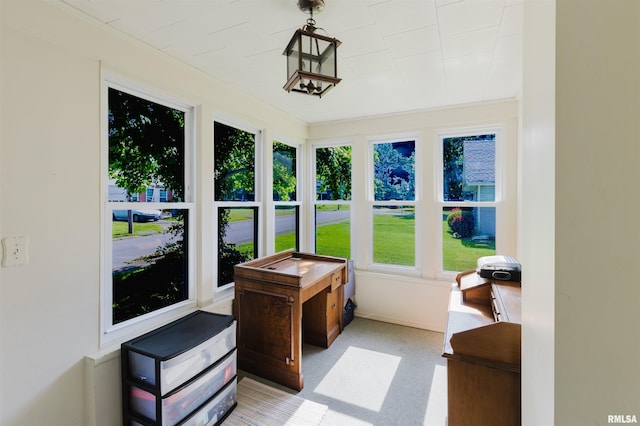 1506 E Oak St, West Frankfort, IL 62896 - sunroom featuring healthy amount of natural light