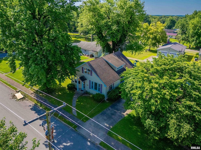 1506 E Oak St, West Frankfort, IL 62896 - bird's eye view