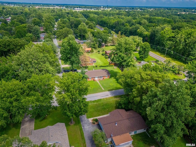 103 Westernaire Dr, Marion, IL 62959 - aerial view of a forest