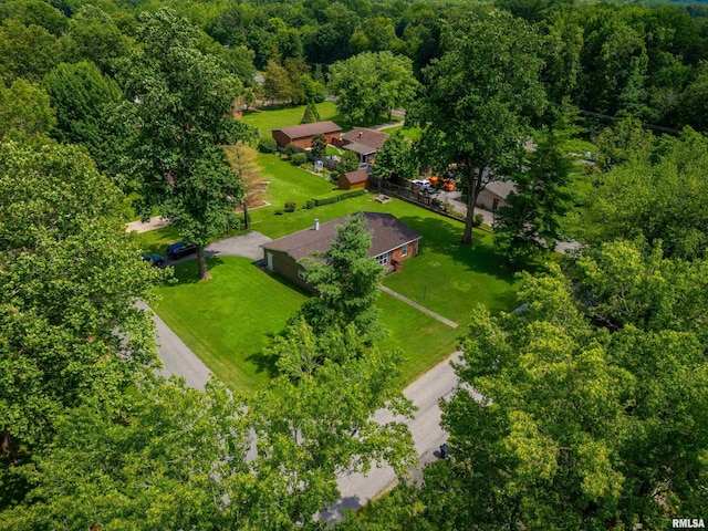 103 Westernaire Dr, Marion, IL 62959 - aerial view of a forest