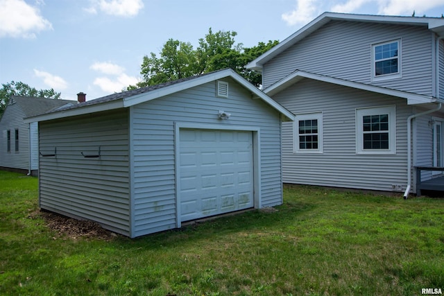 1008 5th Ave, Camanche, IA 52730 - view of detached garage