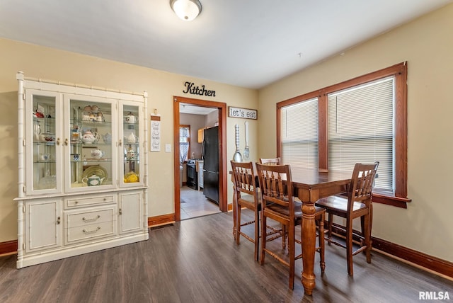 240 15th Ave, East Moline, IL 61244 - dining room with dark wood-type flooring