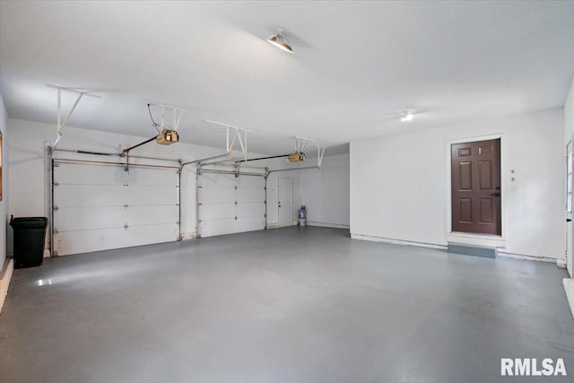4050 4th St Unit B, East Moline, IL 61244 - garage with a garage door opener
