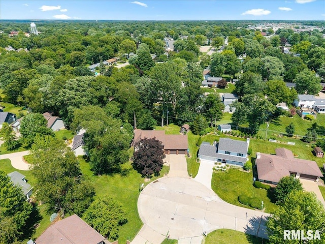 4050 4th St Unit B, East Moline, IL 61244 - aerial perspective of suburban area