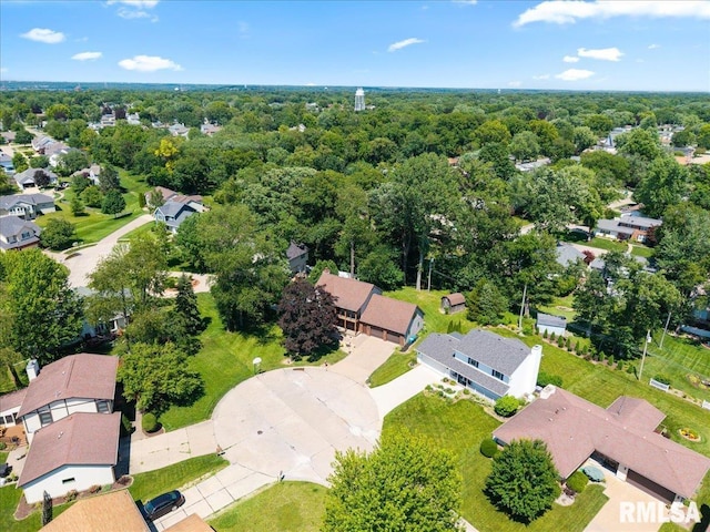 4050 4th St Unit B, East Moline, IL 61244 - aerial perspective of suburban area