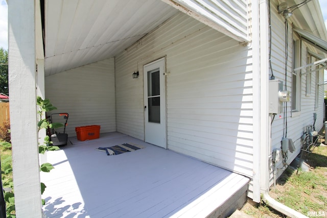 1416 Payson Ave, Quincy, IL 62301 - view of patio featuring a deck