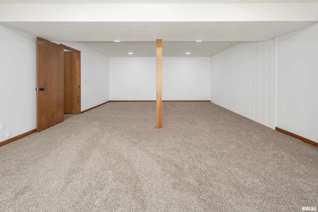 4554 Bunker Hill Dr, Bettendorf, IA 52722 - finished below grade area with carpet and recessed lighting