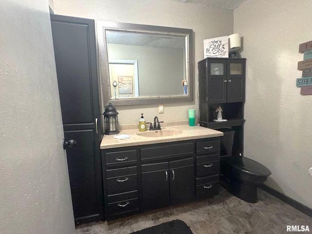 502 S Day St, West Frankfort, IL 62896 - bathroom with vanity and toilet