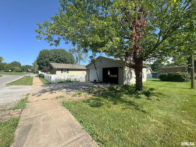502 S Day St, West Frankfort, IL 62896 - view of outbuilding with driveway