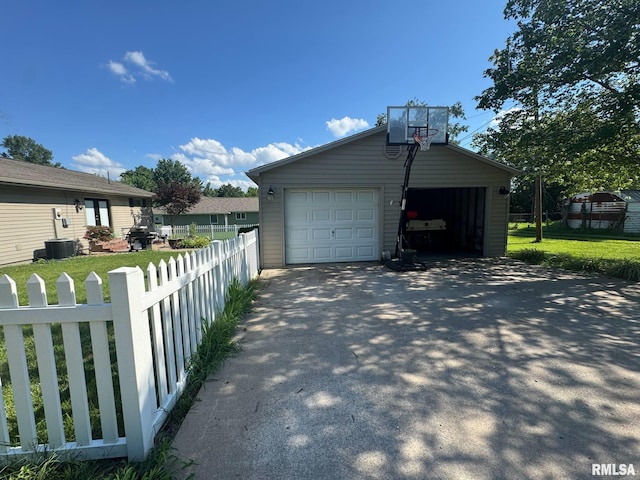 502 S Day St, West Frankfort, IL 62896 - view of detached garage