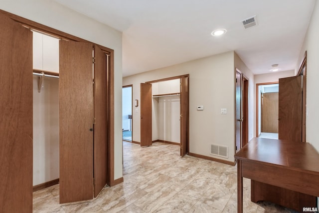 2200 36th Ave Unit 2D, Rock Island, IL 61201 - hall with baseboards