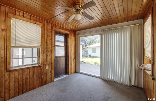 1221 4th St, Camanche, IA 52730 - view of unfurnished sunroom