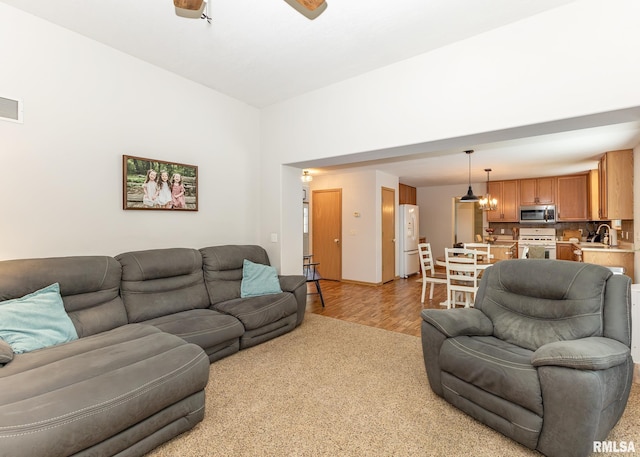624 Mineral Creek Dr, Colona, IL 61241 - living room featuring light wood-type flooring