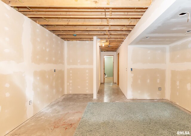 624 Mineral Creek Dr, Colona, IL 61241 - view of unfinished basement