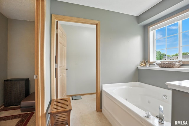 106 Valley View Dr, Sherrard, IL 61281 - bathroom featuring a whirlpool tub