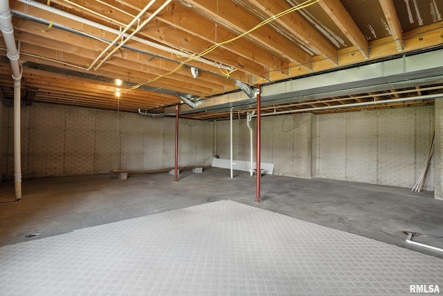 106 Valley View Dr, Sherrard, IL 61281 - view of unfinished basement