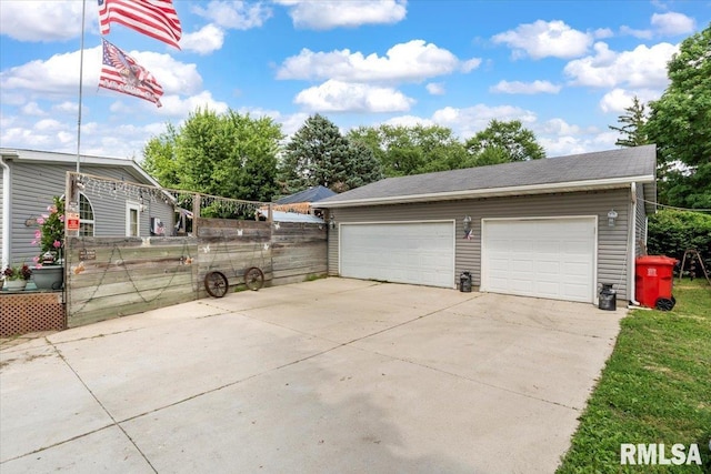 524 6th St, Andover, IL 61233 - view of detached garage